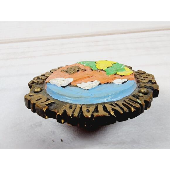 Vintage Boy Scout LDS High On The Mountain Top Patch & Neckerchief Slide 1982 - Picture 9 of 15